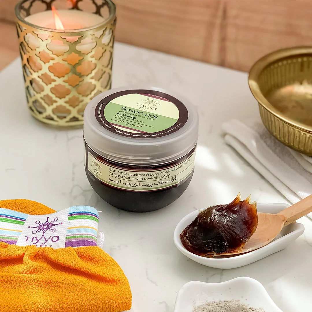 Gommage au savon noir