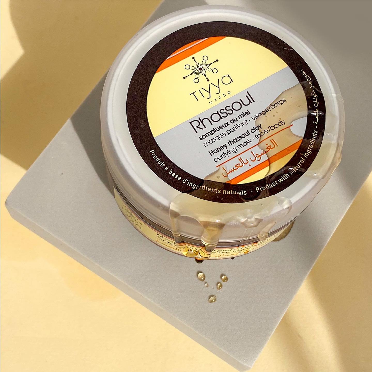 Masque Eclat au Rhassoul au Miel